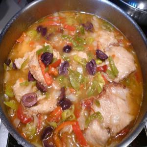 Pork Chops With Vinegar and Peppers image