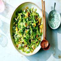Grilled Corn and Avocado Salad With Feta Dressing image