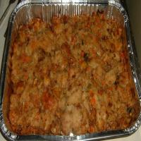 Ciabatta Stuffing With Chestnuts and Pancetta image