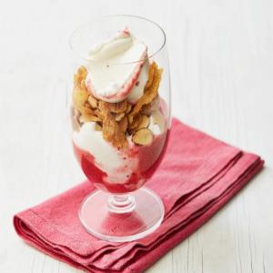 Strawberry Parfait with Nutty Crumble image