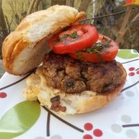 Chef John's Lamb Moussaka Burger_image