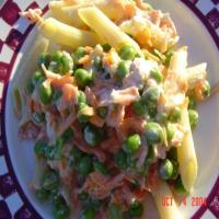Penne with Creamy Carrots and Scallions_image