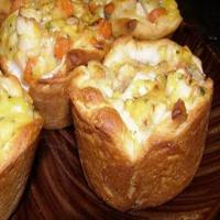 Cheesy Chicken Pot Biscuit Cups_image