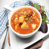Instant Pot® Venison and Vegetable Soup_image