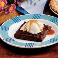 Chocolate Dessert Waffles_image
