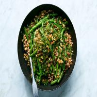 Farro and Green Bean Salad With Walnuts and Dill_image