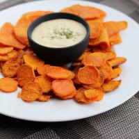 Baked Sweet Potato Coins_image