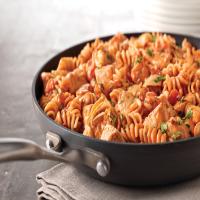 Rotini & Spicy Chicken in Tomato Sauce image
