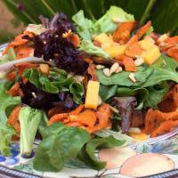 Spiralized Rosemary Roasted Sweet Potato Salad_image