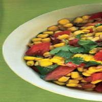 Sweet Corn and Tomato Salad with Fresh Cilantro_image
