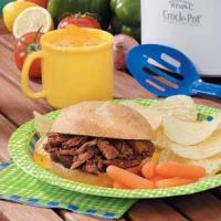 Slow Cooker Barbecue Beef_image