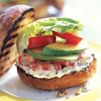Shrimp Sandwiches with Tarragon-Caper Mayonnaise image