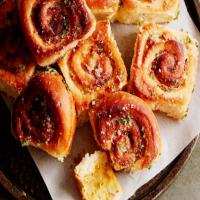 Bacon, Cheese and Chive Buns image
