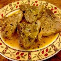 Pan Seared and Roasted Veal Chops image