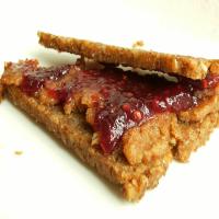 Almond Butter and Jam Sandwich image