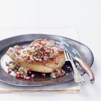Panfried Pork Chops with Pomegranate and Fennel Salsa_image