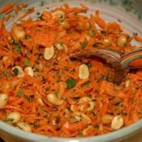 Gujarati Carrot and Peanut Salad_image