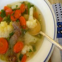 Mom's Vegetable Soup With Chicken or Beef(German Gemuse Suppe)_image