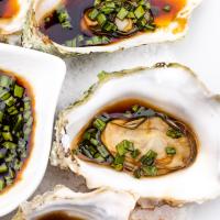 Fanny Bay Steamed Oysters with Sesame Soy Sauce_image