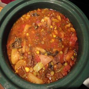 Homemade Vegetable Beef Soup_image
