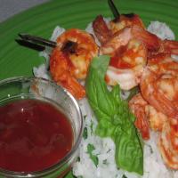 Grilled Southwest Shrimp on Skewers_image