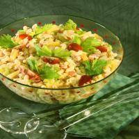 Pasta Salad with Ham and Pineapple_image