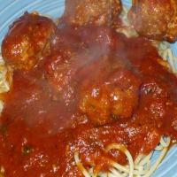 Penny's Spaghetti Sauce and Meatballs image