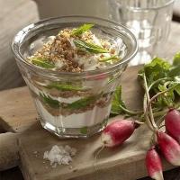 Spiced goat's cheese dip image