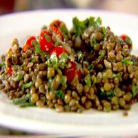 Herbed Lentils with Spinach and Tomatoes image