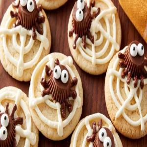 Cute Spider Cookies image