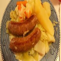 Italian Sausage & Cabbage in the Instant Pot image