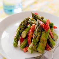 Asparagus With Almond Butter Sauce image