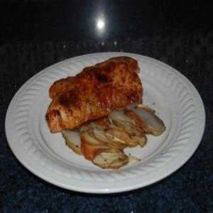 Maple - Chili Glazed Pork Chops image