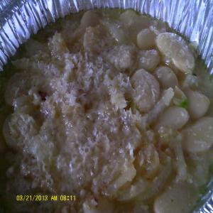 Fresh Limas With Bacon and Cheese_image