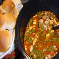 BONNIE'S TUSCAN WHITE BEAN AND SAUSAGE SOUP_image