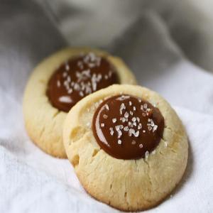 Dulce de Leche and Nutella Thumbprints with Sea Salt - A Spicy Perspective_image