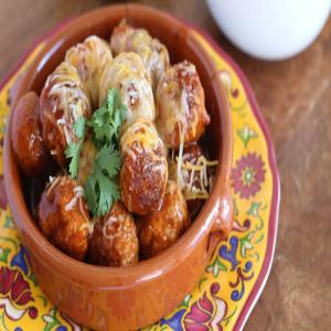 Chicken Enchilada Meatballs image