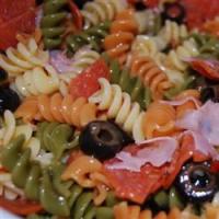 Tri-Color Pasta Salad image