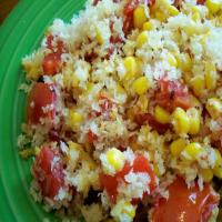 Baked Corn and Tomatoes image