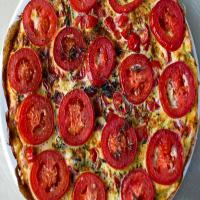 Tomato Frittata With Fresh Marjoram or Thyme image
