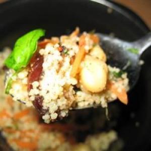 Couscous Salad with Chickpeas, Dates & Cinnamon image