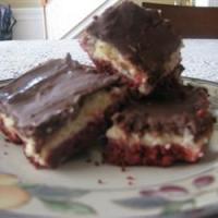 Perfect and Fast Red Velvet Cheesecake Cookie Bars image