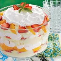 Strawberry Peach Trifle image