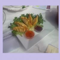 Fried Pork Gyoza with Dipping Sauce_image