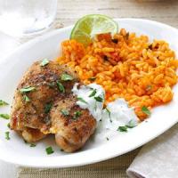 Lime Chicken with Salsa Verde Sour Cream image