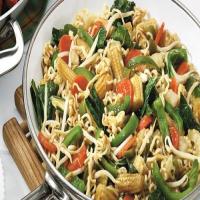 Teriyaki Vegetable Stir-fry with Ramen Noodles image