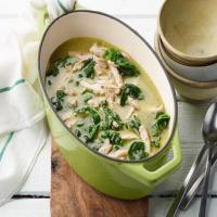 5-Ingredient Chicken Pesto Soup_image