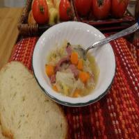 BONNIE'S CORNED BEEF AND CABBAGE SOUP image