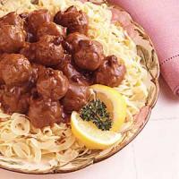 German Meatballs with Gingersnap Gravy image