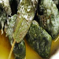 Spinach and Ricotta Gnudi with Sage Butter_image